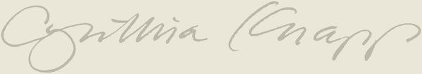 Cynthia Knapp Signature 